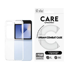 Kryt na mobil PanzerGlass CARE Urban Combat na Samsung Galaxy Z Flip7 FE/Flip6 průhledný

 obrázek produktu 2 z 4