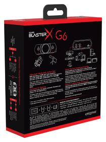 Zvuková karta Creative Sound BlasterX G6 černá

 obrázek produktu 8 z 19
