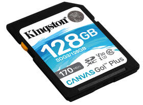 Paměťová karta Kingston SDXC 128GB UHS-I U3 (170R/90W) 

 obrázek produktu 1 z 2