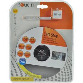 LED pásek Solight 4,8 W/m, studená bílá 6000K, adaptér s vypínačem 

 obrázek produktu 2 z 2