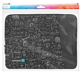Pouzdro na notebook Connect IT Doodle 15.6" černé

 obrázek produktu 2 z 2