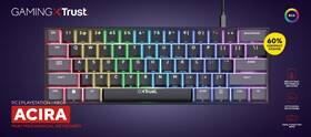 Klávesnice Trust GXT 867 Acira 60 Mini, US layout černá

 obrázek produktu 12 z 13