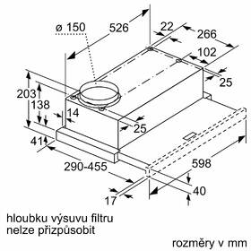 Odsavač par Siemens LI63LB526 stříbrný

 obrázek produktu 9 z 15