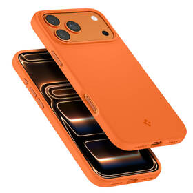 Kryt na mobil Spigen Silicone Fit MagSafe na Apple iPhone 17 Pro oranžový

 obrázek produktu 7 z 15