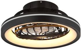 Stropní svítidlo GLOBO Deanne, s ventilátorem černé

 obrázek produktu 4 z 13