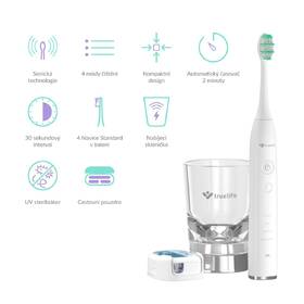 Zubní kartáček TrueLife SonicBrush GL UV bílý

 obrázek produktu 1 z 8