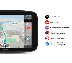 Navigační systém GPS Tomtom GO Camper Max 700 Premium Pack černá

 obrázek produktu 1 z 8