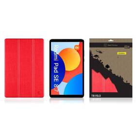 Pouzdro na tablet flipové Tactical Book Tri Fold na Xiaomi Redmi Pad SE 8.7 červené

 obrázek produktu 3 z 4