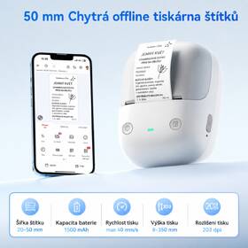 Tiskárna štítků Niimbot B2 + role štítků 230 ks šedá

 obrázek produktu 13 z 13