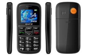 Mobilní telefon Aligator A420 černá barva
