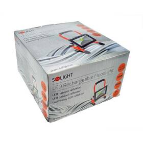 LED reflektor Solight 20W, studená bílá, nabíjecí, 1600lm černý/oranžový

 obrázek produktu 1 z 1