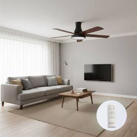 Ventilátor stropní Rohnson R-8155 černý/hnědý

 obrázek produktu 9 z 11