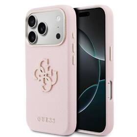 Kryt na mobil Guess PU Resin Logo na Apple iPhone 17 Pro růžový

 obrázek produktu 1 z 6