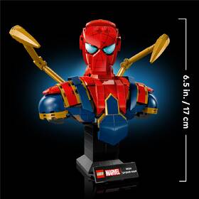 Stavebnice LEGO® Marvel 76326 Busta Iron Spider-Mana 

 obrázek produktu 5 z 9