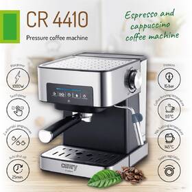 Pákový kávovar Camry CR4410 černý/nerez

 obrázek produktu 10 z 12