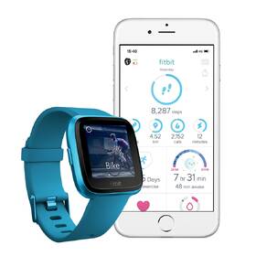 Chytré hodinky Fitbit Versa Lite - Marina Blue Band / Marina Blue Case 

 obrázek produktu 5 z 8