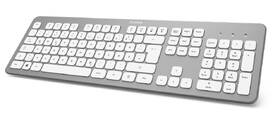 Klávesnice Hama KW-700, CZ/SK stříbrná/bílá

 obrázek produktu 1 z 7