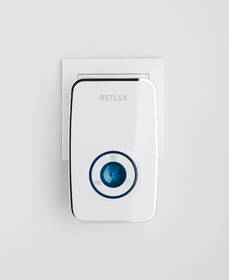Zvonek bezdrátový RETLUX RDB 102, do sítě 230V + 2 tlačítka bílý

 obrázek produktu 3 z 4