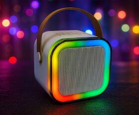 Přenosný reproduktor Carneo Karaoke DJ mini bílý

 obrázek produktu 5 z 7