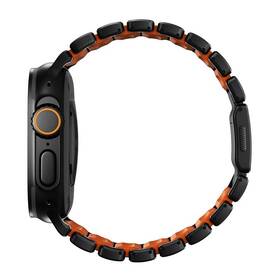 Řemínek NOMAD Stratos Titanium FKM na Apple Watch 45/46/49 mm černý/oranžový

 obrázek produktu 3 z 12