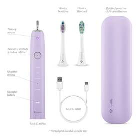Zubní kartáček TrueLife SonicBrush Clean70 UV Lavender fialový

 obrázek produktu 8 z 12