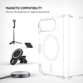 Kryt na mobil FIXED MagPure s podporou MagSafe na Apple iPhone Duo průhledný

 obrázek produktu 3 z 8