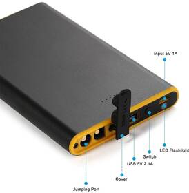Powerbanka PLATINET Car Jump Starter PMPBC6, 6 000 mAh 

 obrázek produktu 2 z 8
