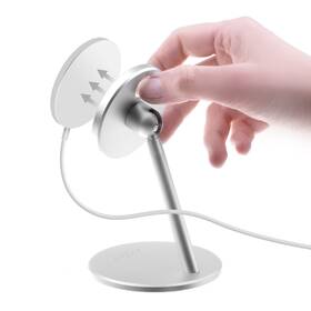 Stojánek FIXED MagFrame pro nabíječku MagSafe stříbrný

 obrázek produktu 3 z 7