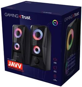 Reproduktory Trust GXT 606 Javv RGB-Illuminated 2.0 Speaker Set černé

 obrázek produktu 11 z 11