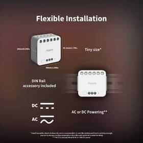 Modul Aqara Smart Home T2 s připojením neutrálního vodiče bílý

 obrázek produktu 7 z 12