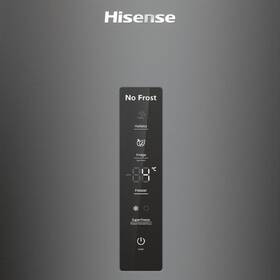Chladnička s mrazničkou Hisense RM469N4AFD1 černá barva
