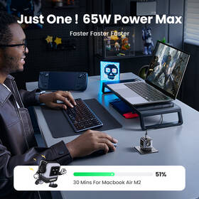 Nabíječka do sítě UGREEN Nexode RG 65W GaN černá

 obrázek produktu 1 z 12