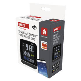 Senzor EMOS GoSmart kvality ovzduší E30300, Wi-Fi 

 obrázek produktu 15 z 16