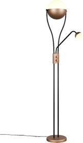 Stojací lampa TRIO CHRIS, LED hnědá

 obrázek produktu 4 z 8