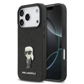 Kryt na mobil Karl Lagerfeld Fixed Glitter Metal Ikonik na Apple iPhone 17 Pro černý

 obrázek produktu 1 z 7