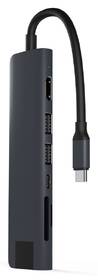 USB Hub Epico 7in1 Multimedia Hub 8K with USB-C černý

 obrázek produktu 4 z 5