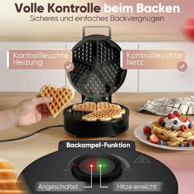 Vaflovač Clatronic WA 3832 černý

 obrázek produktu 11 z 13