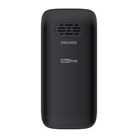 Mobilní telefon MaxCom MM428 černý

 obrázek produktu 1 z 6