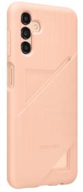 Kryt na mobil Samsung Galaxy A13 5G s kapsou na kartu - peach 

 obrázek produktu 1 z 4