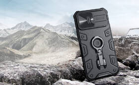Kryt na mobil Nillkin CamShield Armor PRO na Apple iPhone 14 Pro Max černý

 obrázek produktu 3 z 3
