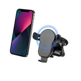 Držák na mobil FIXED Matic XL na sklo nebo palubní desku, 15W černý

 obrázek produktu 8 z 11