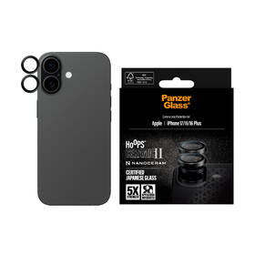 Ochranné sklo čočky fotoaparátu PanzerGlass HoOps Ceramic II na Apple iPhone 17/16/16 Plus černé

 obrázek produktu 3 z 6