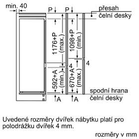 Chladnička s mrazničkou Bosch KIV87NSE0 

 obrázek produktu 11 z 11