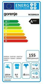 Pračka Gorenje W2S846LN bílá

 obrázek produktu 1 z 4