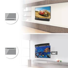 Držák pro repro Barkan E820.B, na Soundbar, 6,5kg soundbar, pro TV do 80" 

 obrázek produktu 2 z 4