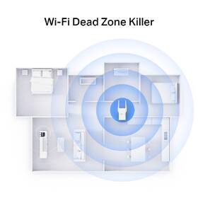 Wi-Fi extender TP-Link RE705X WiFi6 bílý

 obrázek produktu 3 z 6