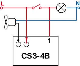 Spínač časový Elektrobock CS3-4B pod vypínač 

 obrázek produktu 2 z 2