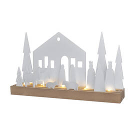 LED dekorace Solight zimní vesnička, modulární, 14 prvků, 10x LED, 2x AAA 

 obrázek produktu 1 z 5