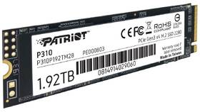 SSD Patriot P310 1920GB 

 obrázek produktu 2 z 3