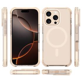 Kryt na mobil Cubenest MagPro Strong Guard na Apple iPhone 16 Pro zlatý

 obrázek produktu 4 z 4